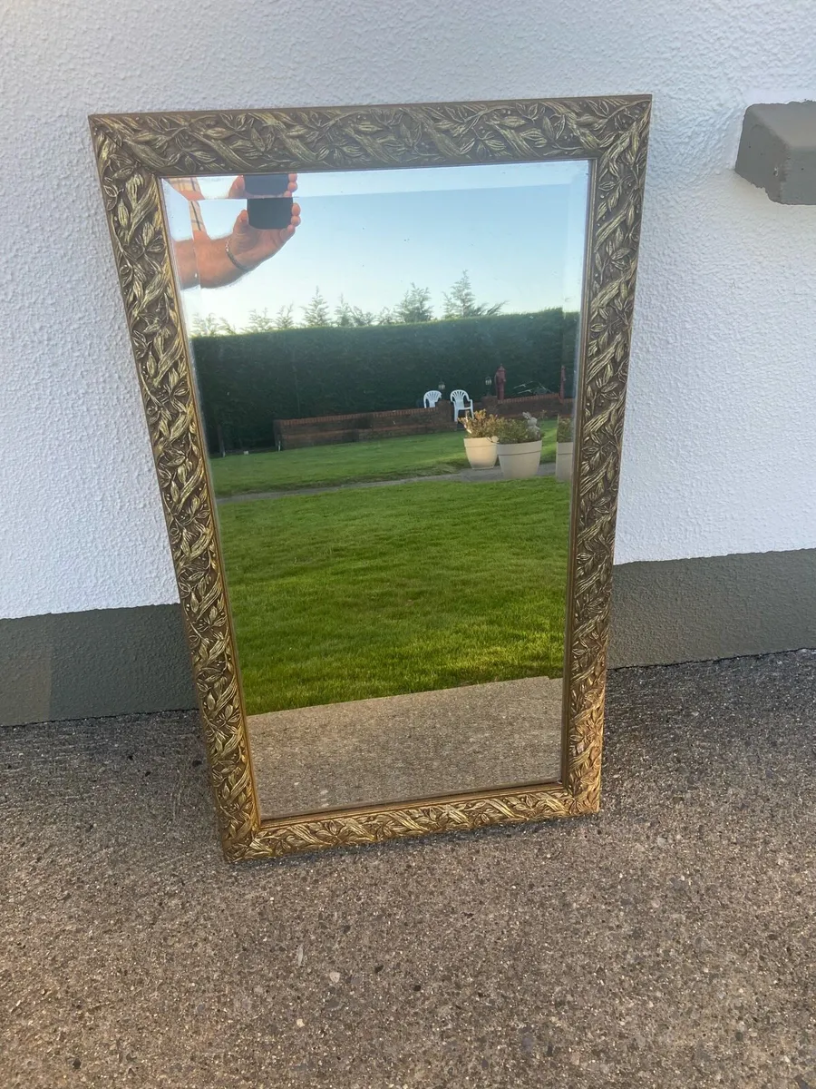 Pheasant Picture & Gilded Mirror - Image 2