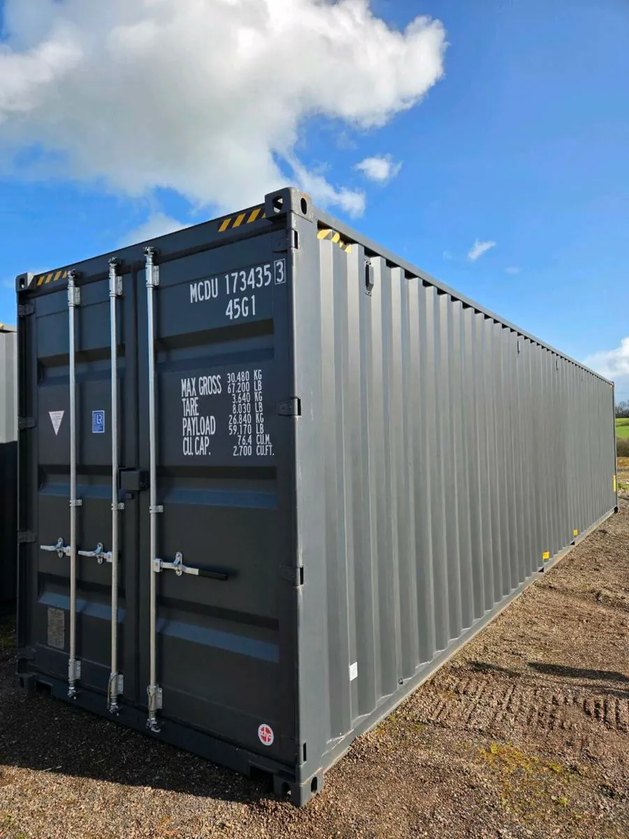 NEW 2025 40ft Containers Available Now 🌐 Delivery - Image 2
