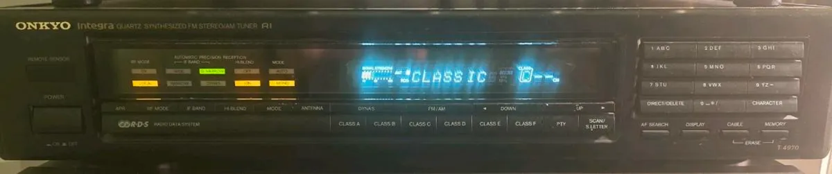 Onkyo Integra T-4970 FM Tuner - Image 2