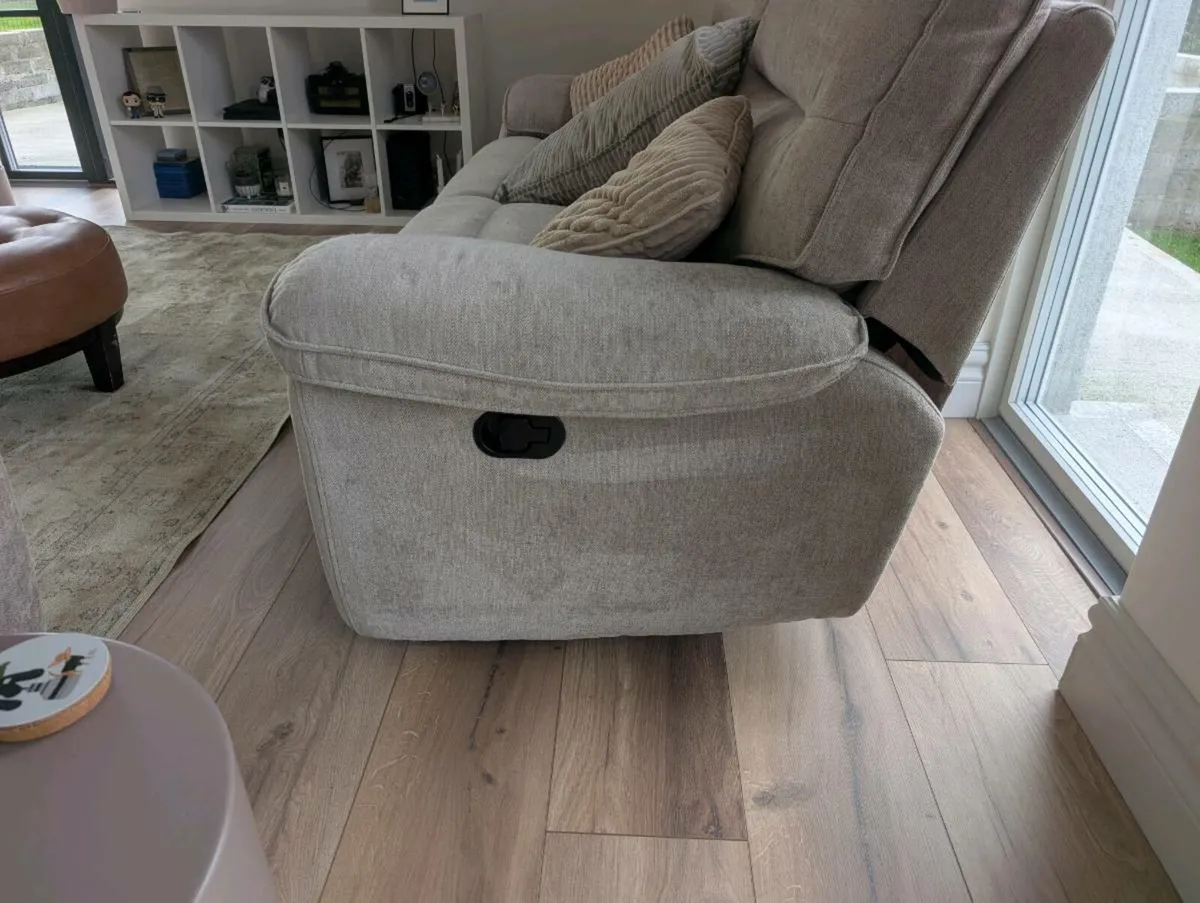 2 recliner sofas. - Image 2