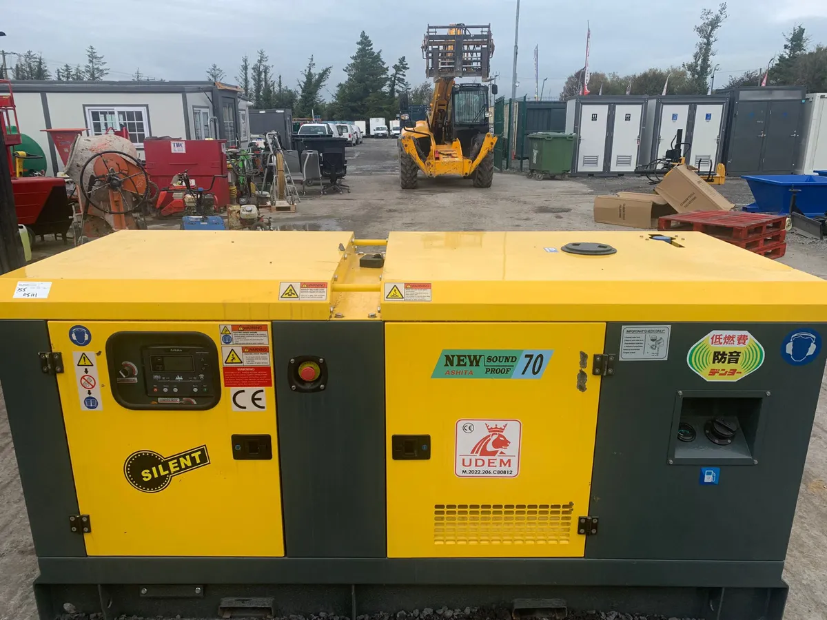 New 70kVA Silent Diesel Generator - Image 3