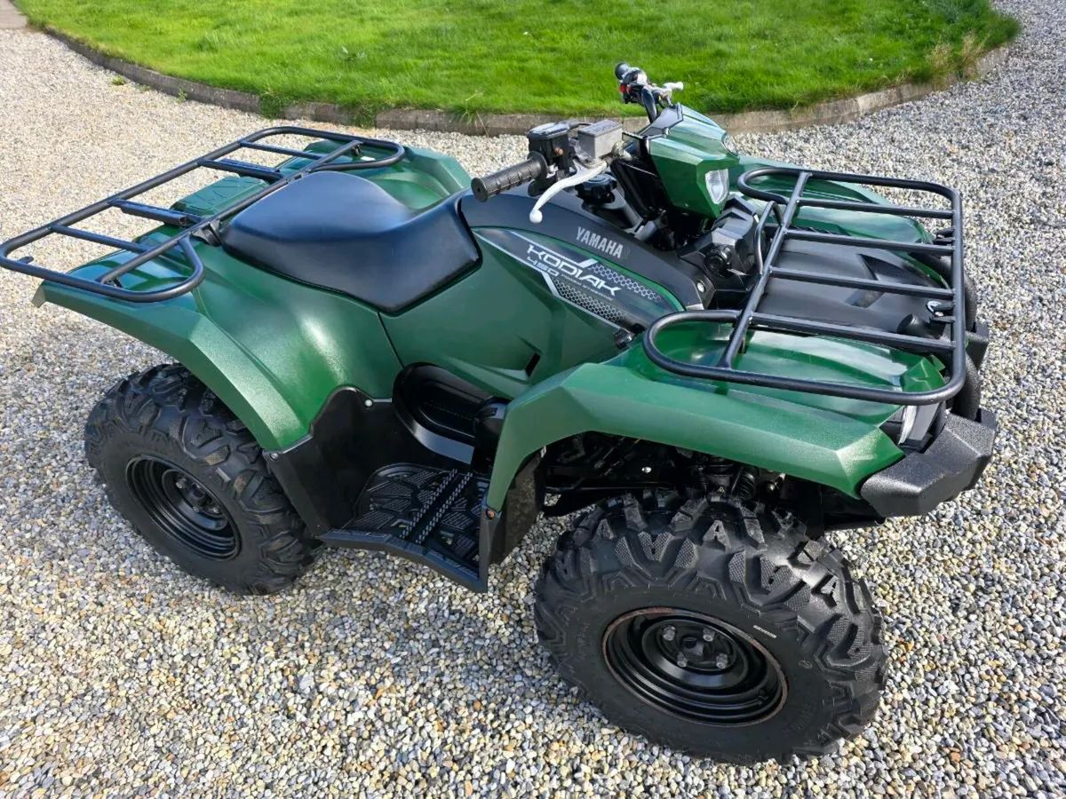 Yamaha Kodiak 450 4WD 2018 no VAT - Image 1