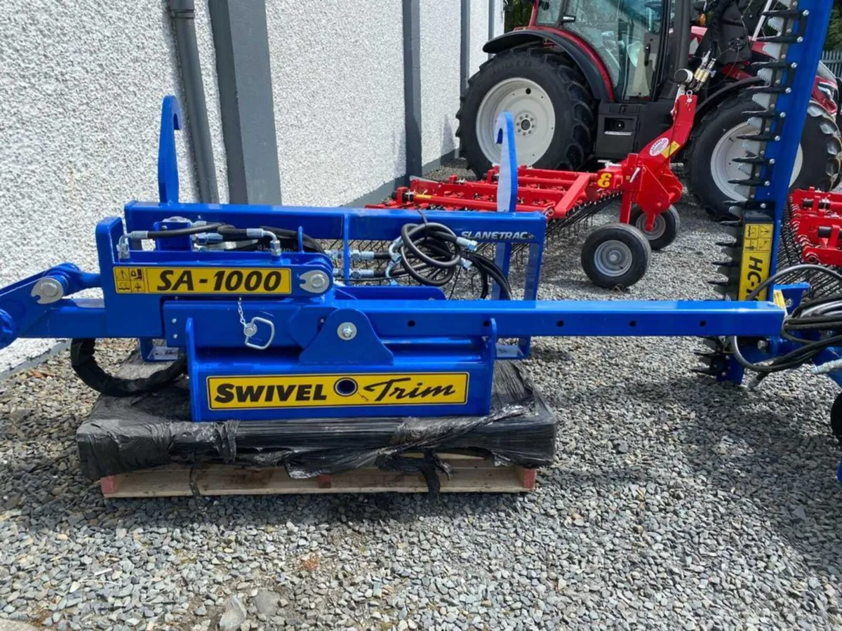 Slanetrac SA1000 Hedgecutter Ready to Go!!!
