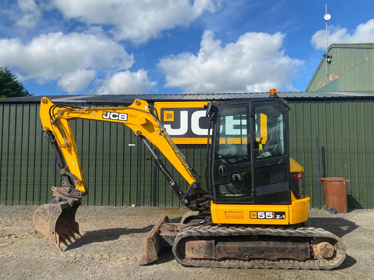 JCB 55Z-1 MIDI EXCAVATOR YEAR 2018 - Image 1