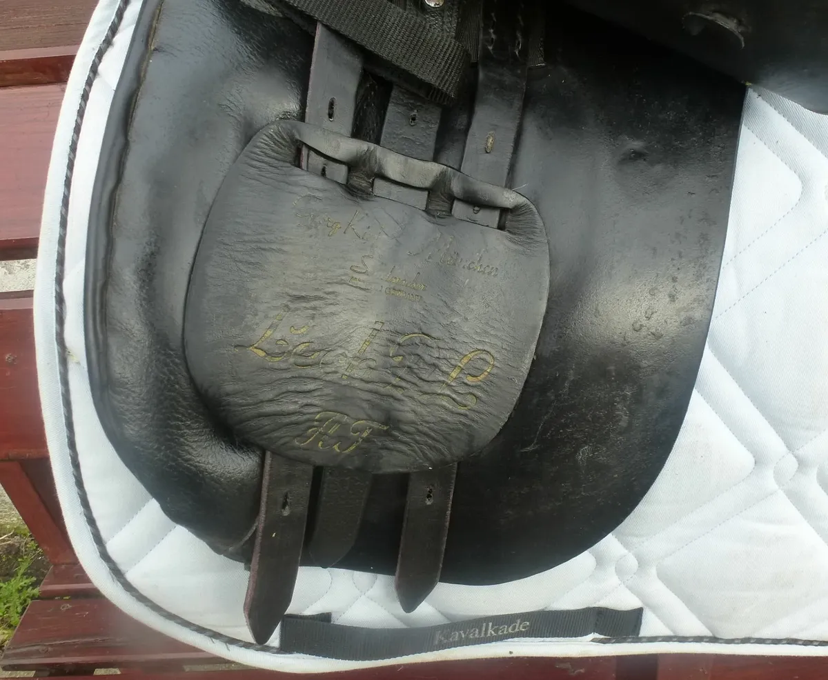 3 Dressage Saddles in 17.5" - Image 2