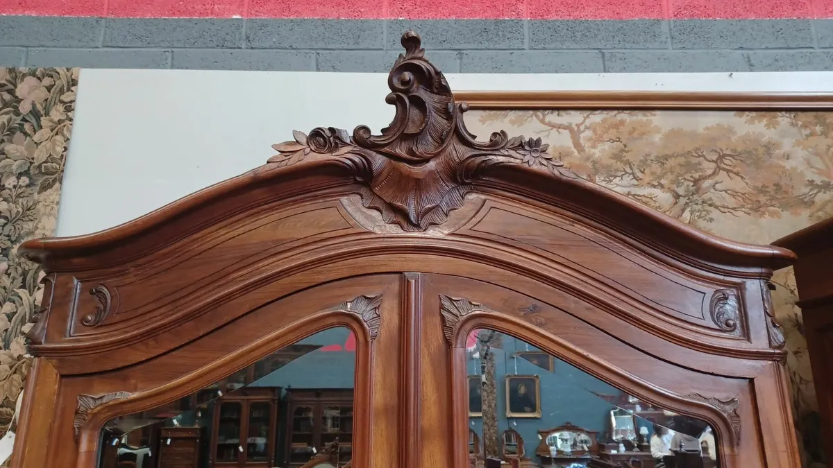 Two wardrobes Louis XV - Image 4