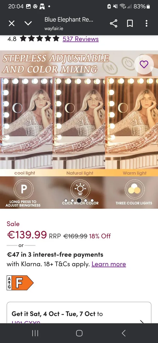 Vanity mirror - Image 2