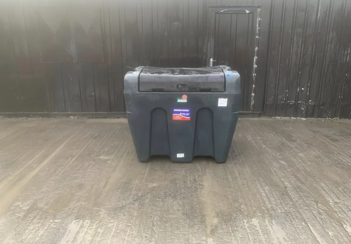 500L Bunded Atlas Oil Tank - Image 1