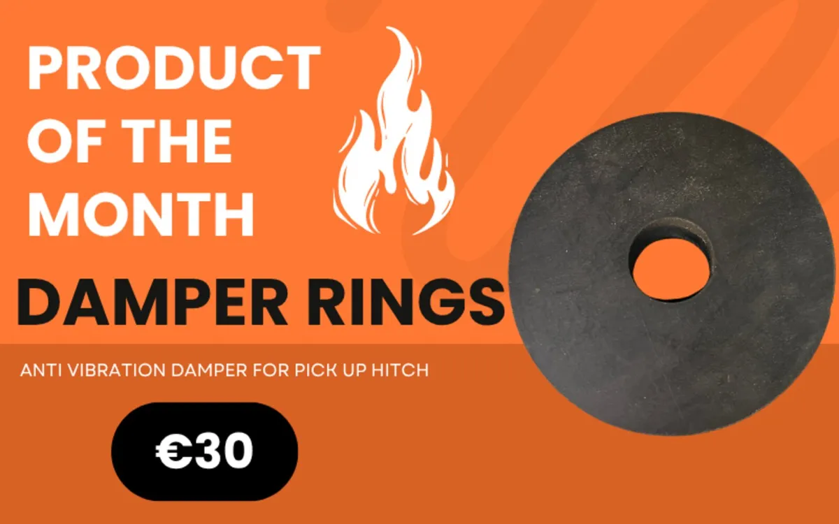 Damper Rings for Pick Up Hitch - Image 1