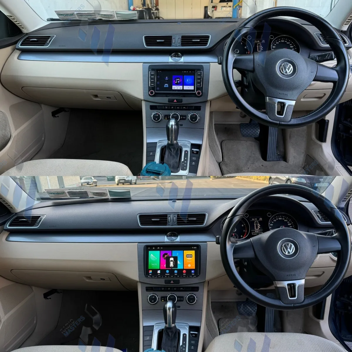 Android 9″ VOLKSWAGEN PASSAT B7 Apple Carplay