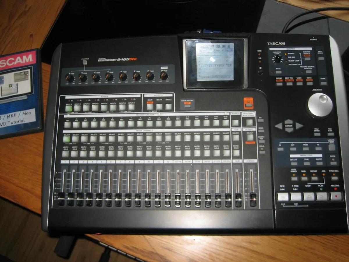 Tascam 2488 Neo +LG Screen 24 Track Recorder..PWO - Image 2