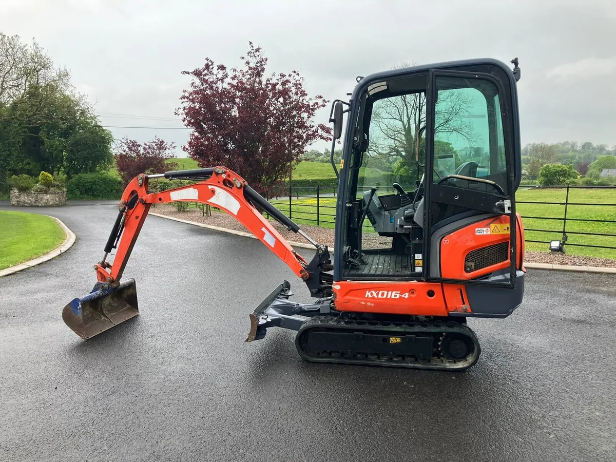 2016 Kubota 1.6 Tonne Digger - Image 1
