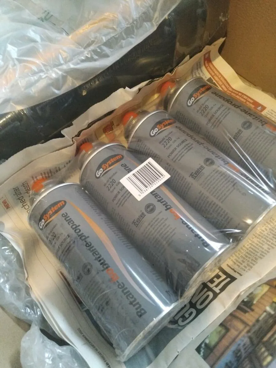 Dynasty single burner stove & cartridges - Image 2