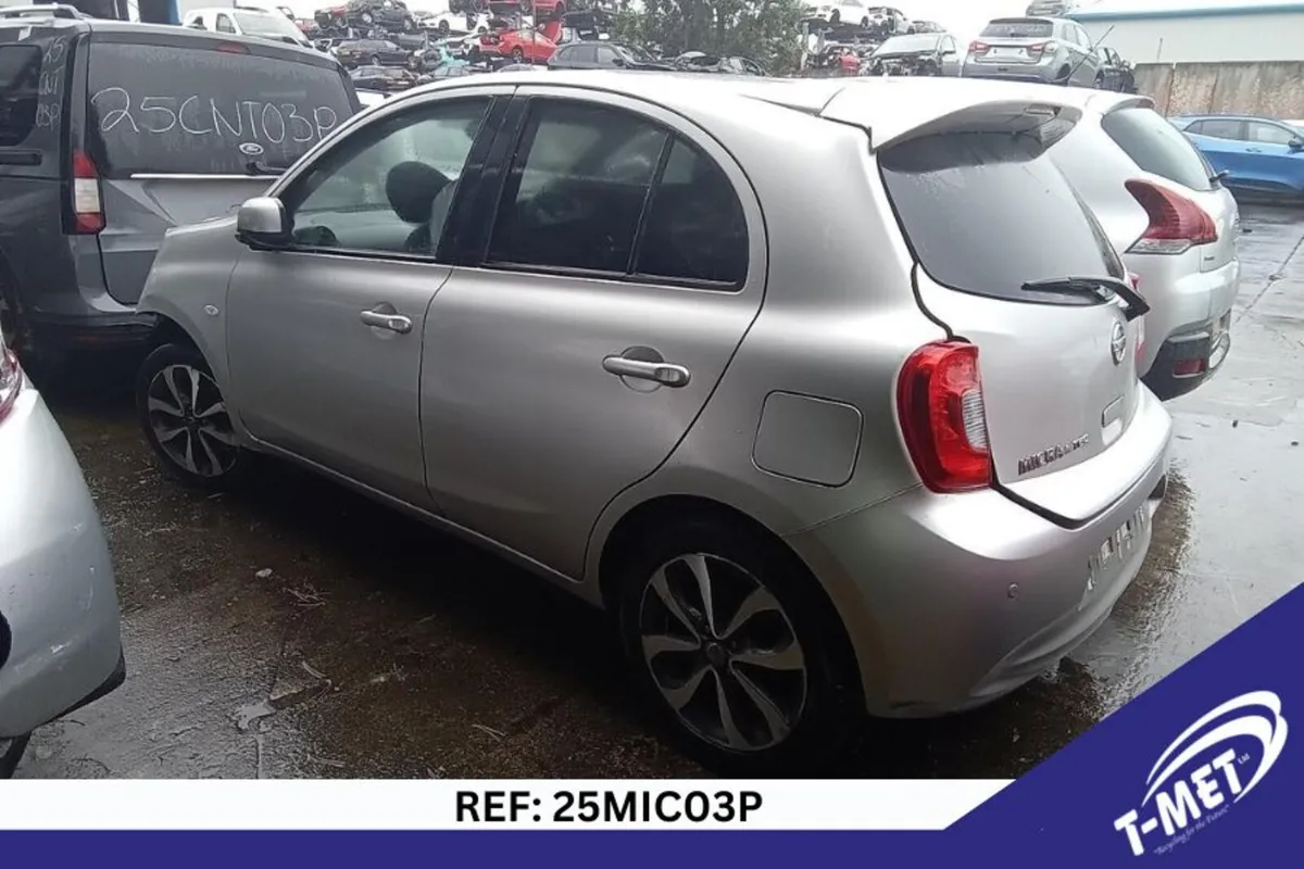 2016 NISSAN MICRA BREAKING FOR PARTS - Image 1