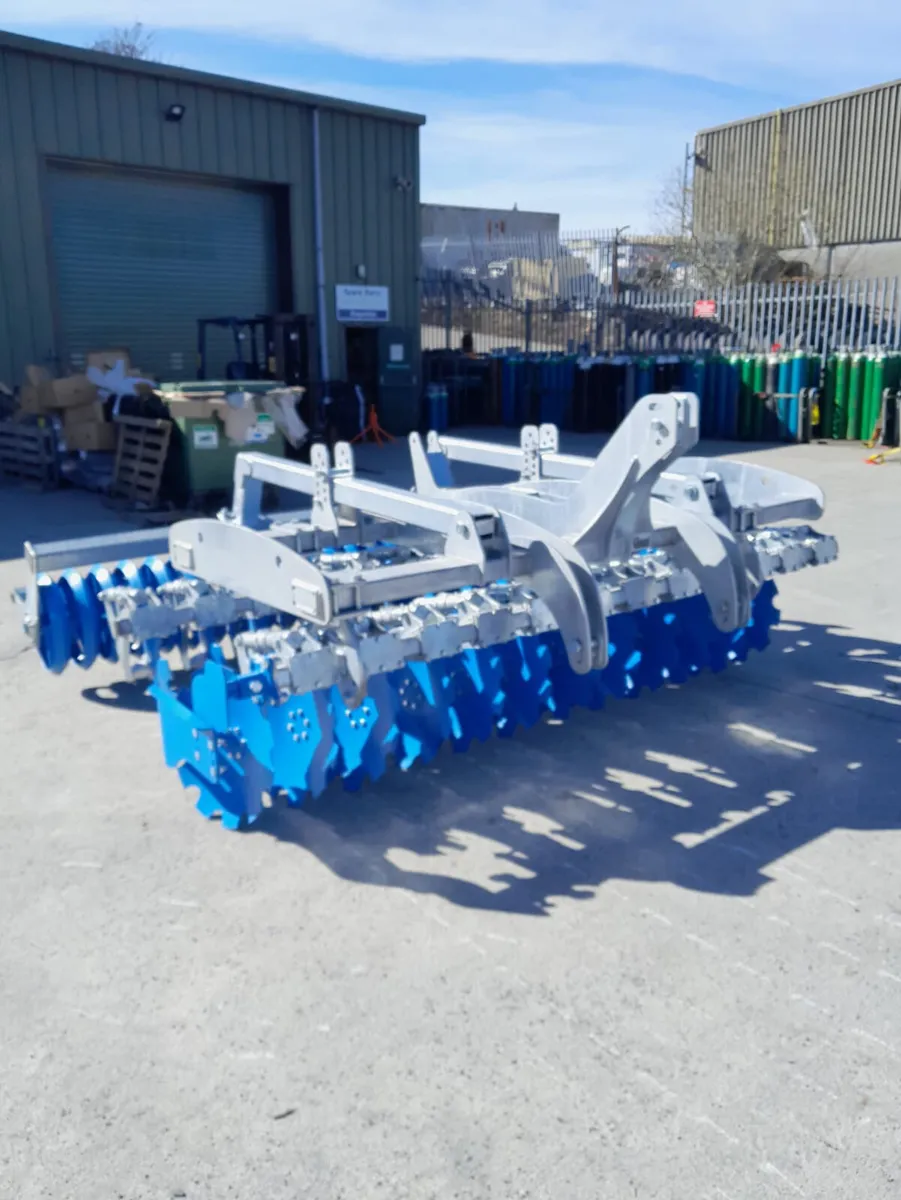 Demo 3m Letak Disc Harrow c/w Spiral Ring Roller - Image 2