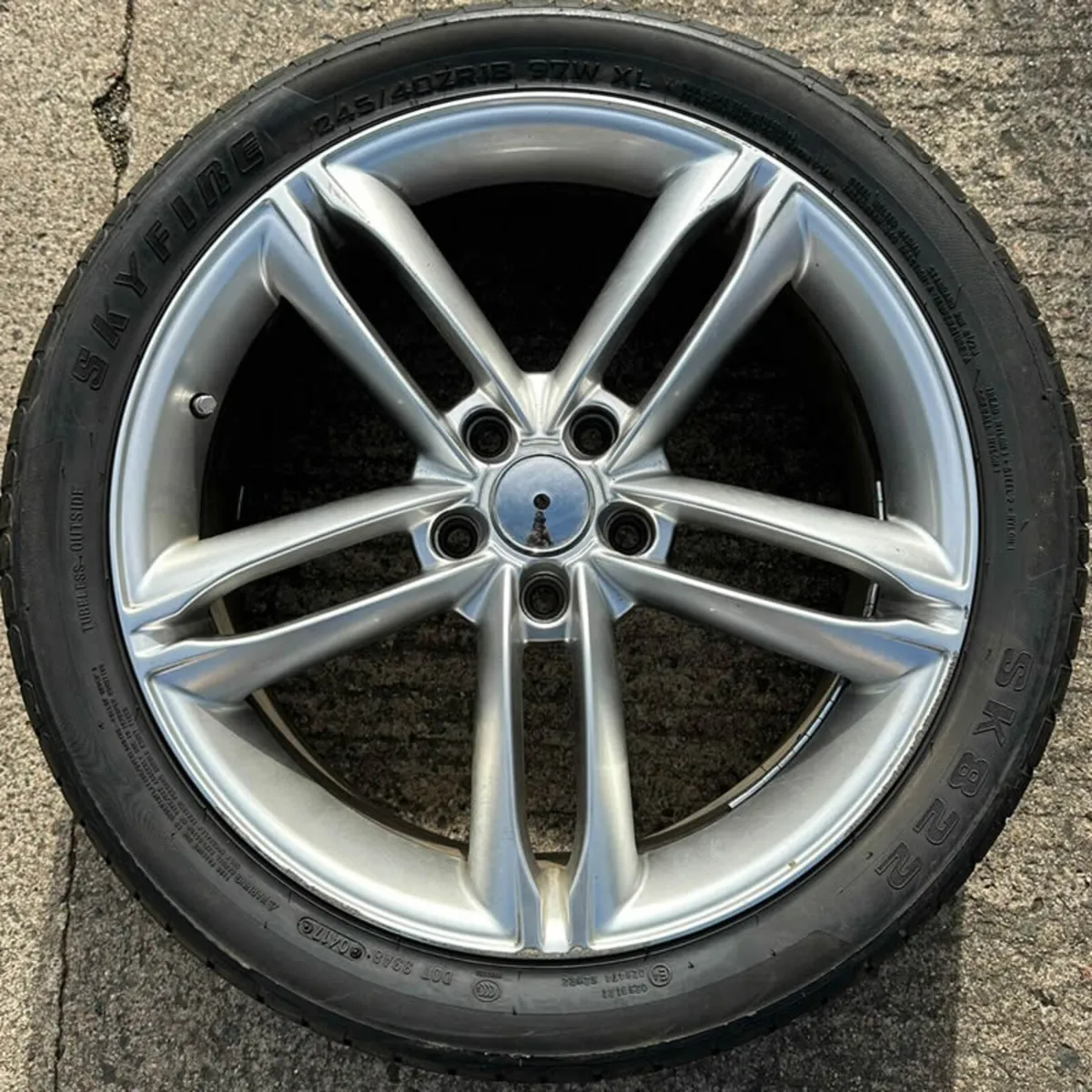 18" Audi Style Alloys & Tyres For Audi A4 - Image 4