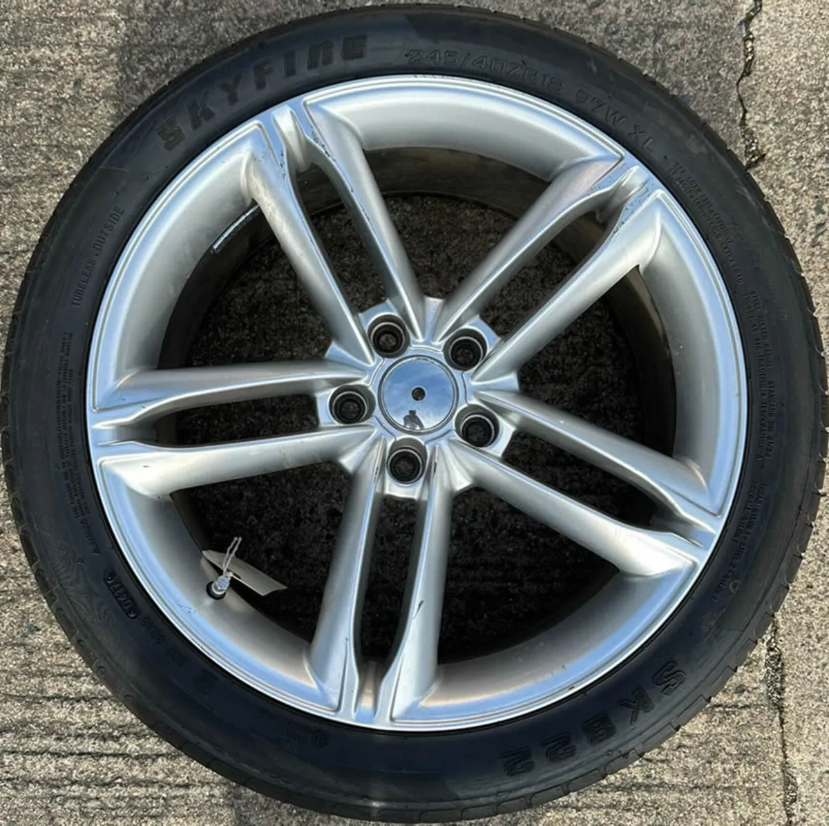 18" Audi Style Alloys & Tyres For Audi A4 - Image 2