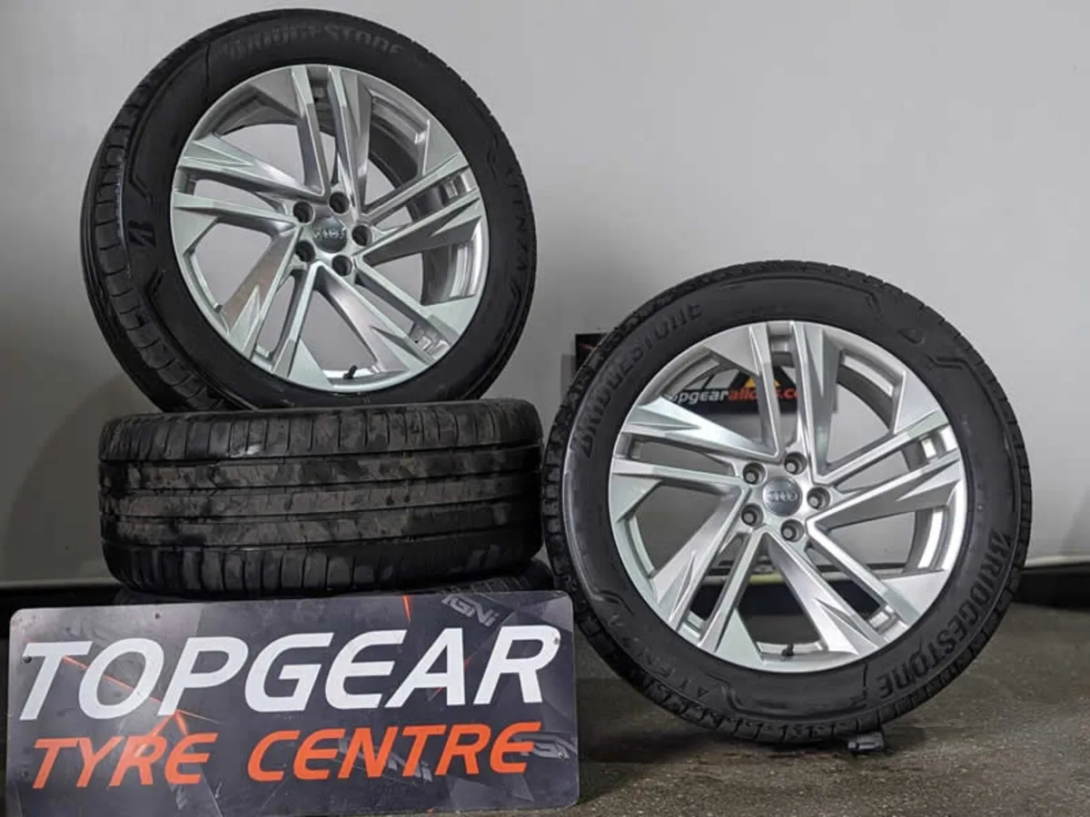 20" GENUINE OEM Q7 ALLOY WHEELS & BRIDGESTONE TYRE - Image 1