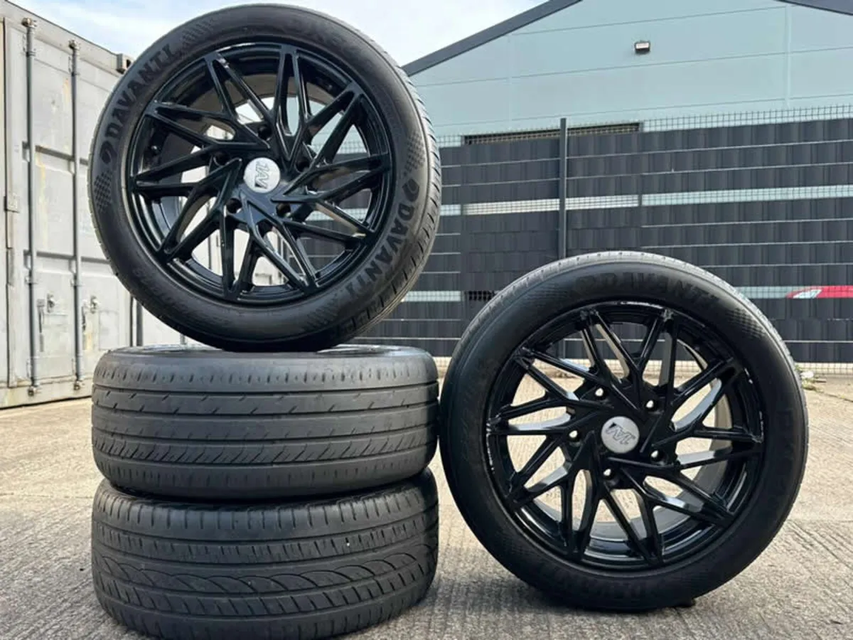 18" 1AV ZX10 Alloy Wheels & Tyres for Transit 5x16 - Image 1