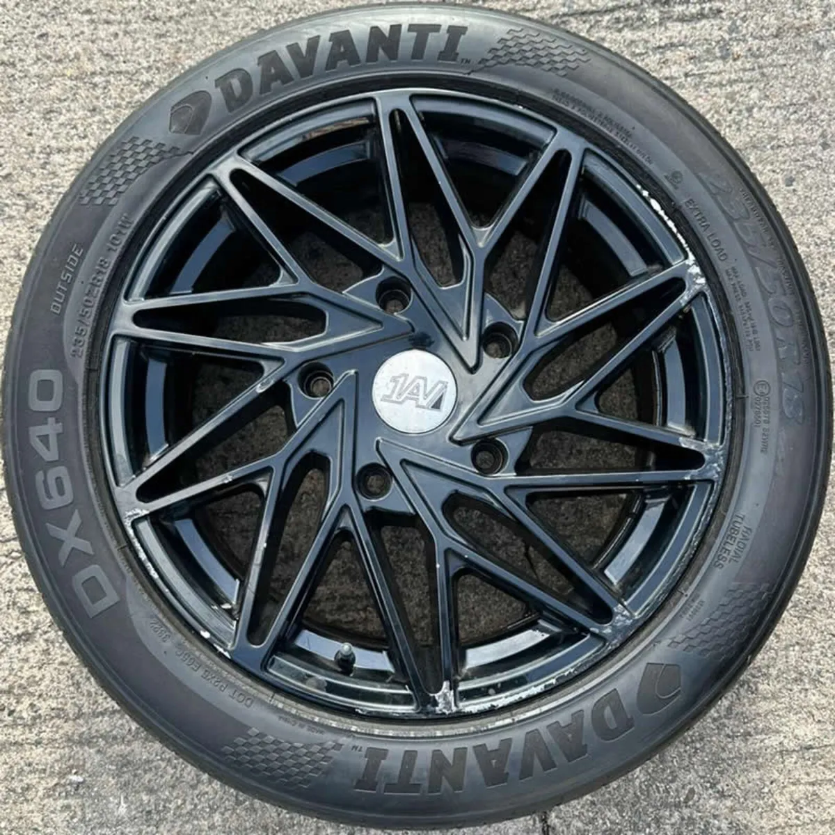 18" 1AV ZX10 Alloy Wheels & Tyres for Transit 5x16 - Image 2