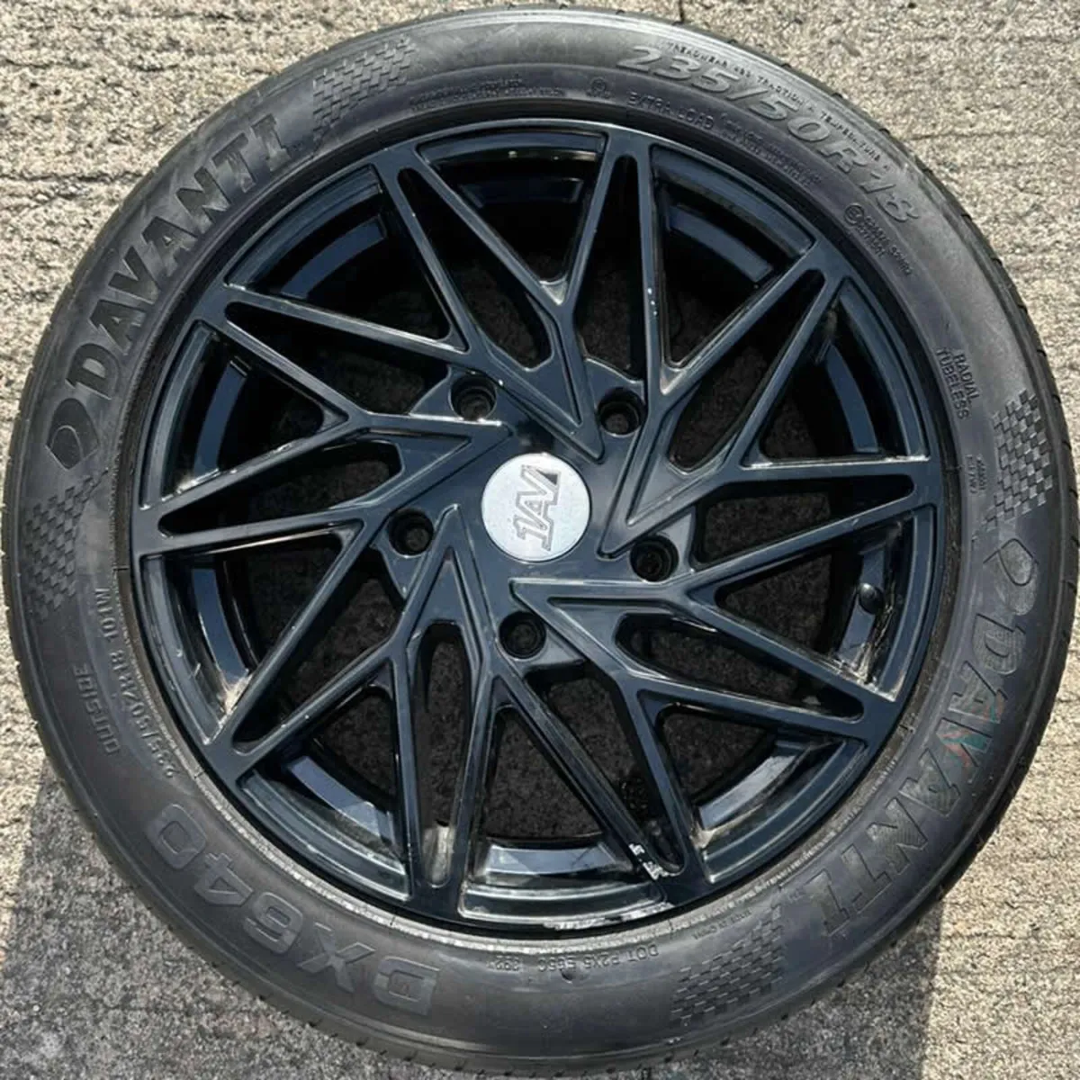 18" 1AV ZX10 Alloy Wheels & Tyres for Transit 5x16 - Image 4