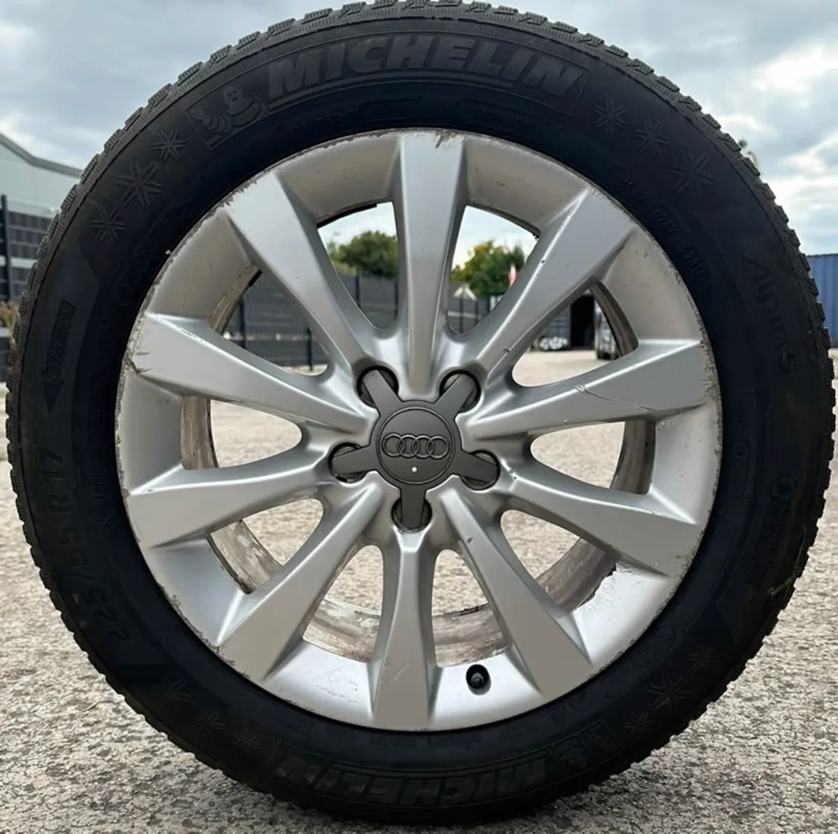 17" Genuine AUDI A6 Alloys & Tyres - Image 2