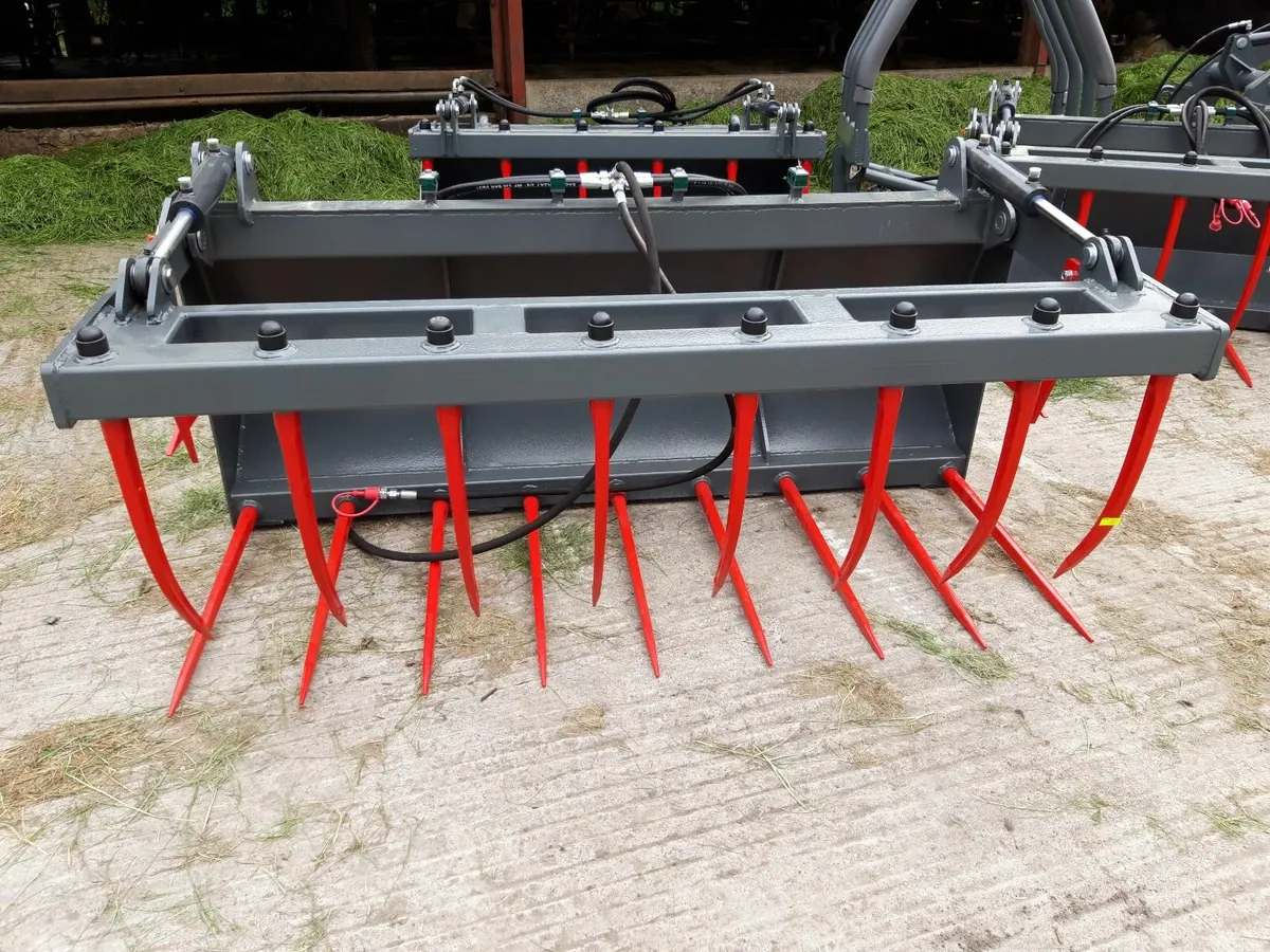 4ft and 5ft Tine grabs, Stekro, In stock now!! - Image 1