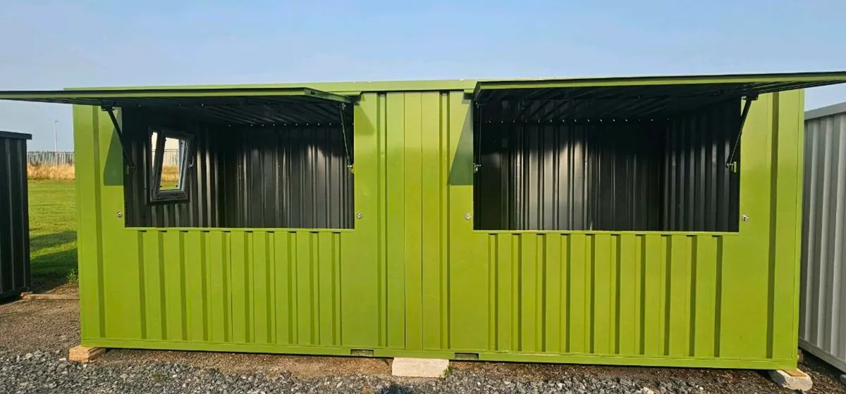 Coffee kiosk, bar container, market cabin - Image 1