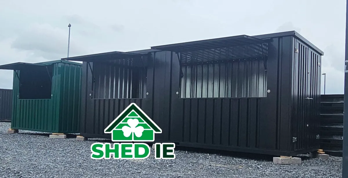 Coffee kiosk, bar container, market cabin - Image 2