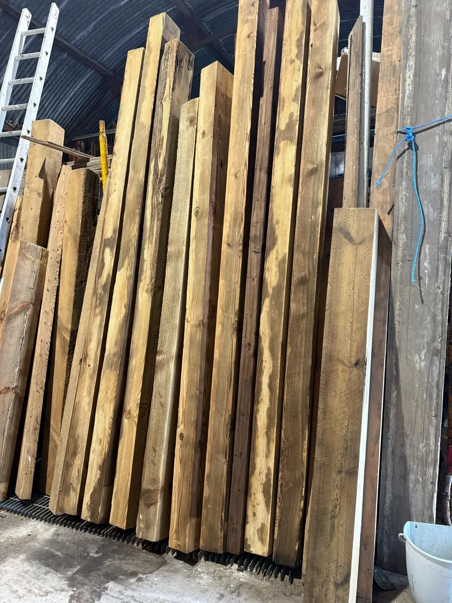 Large selection of reclaimed beams - Image 1