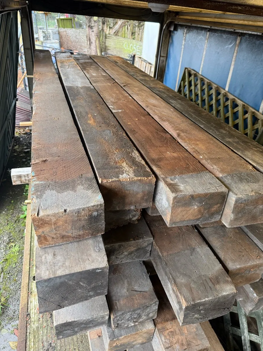 Large selection of reclaimed beams - Image 2