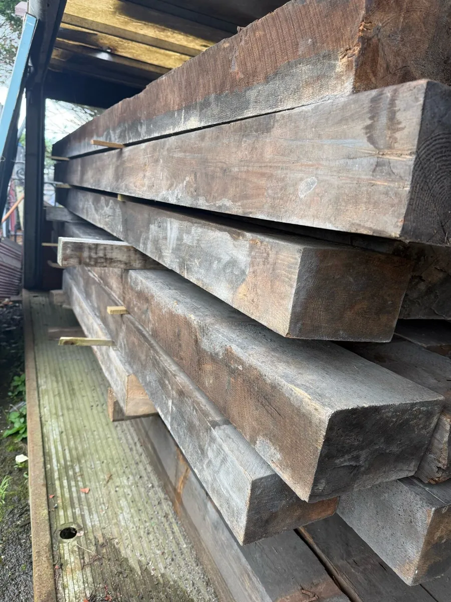Large selection of reclaimed beams - Image 3