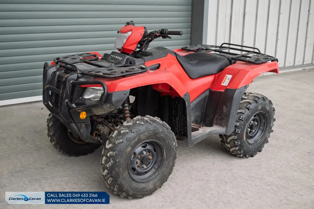 2020 Honda TRX520FM6 Quad - Image 1