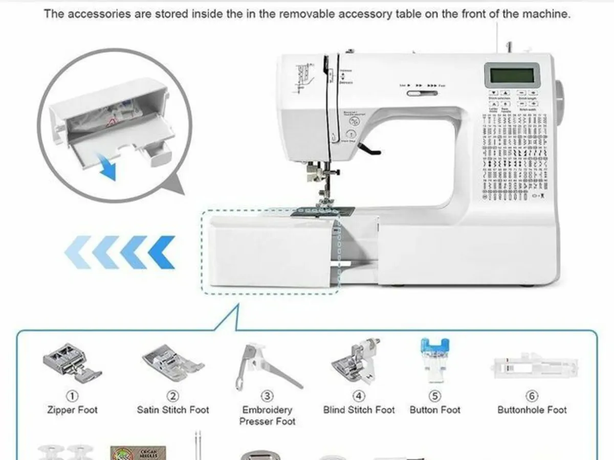 Sewing Machines Household Portable Electric - Image 1