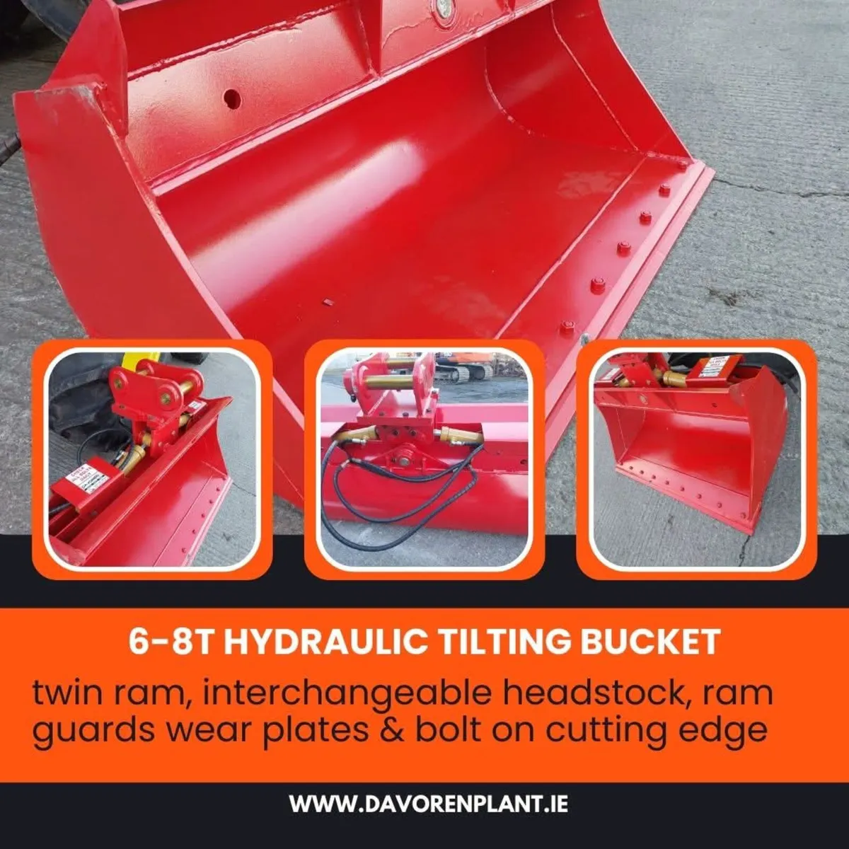 Hydraulic tilt buckets - Image 1