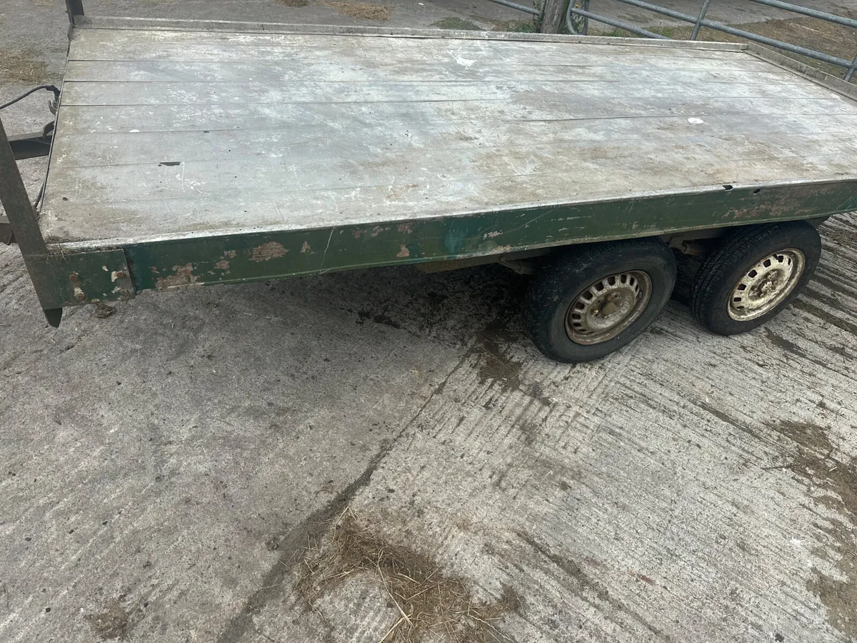 12’ Flat Trailer - Image 2