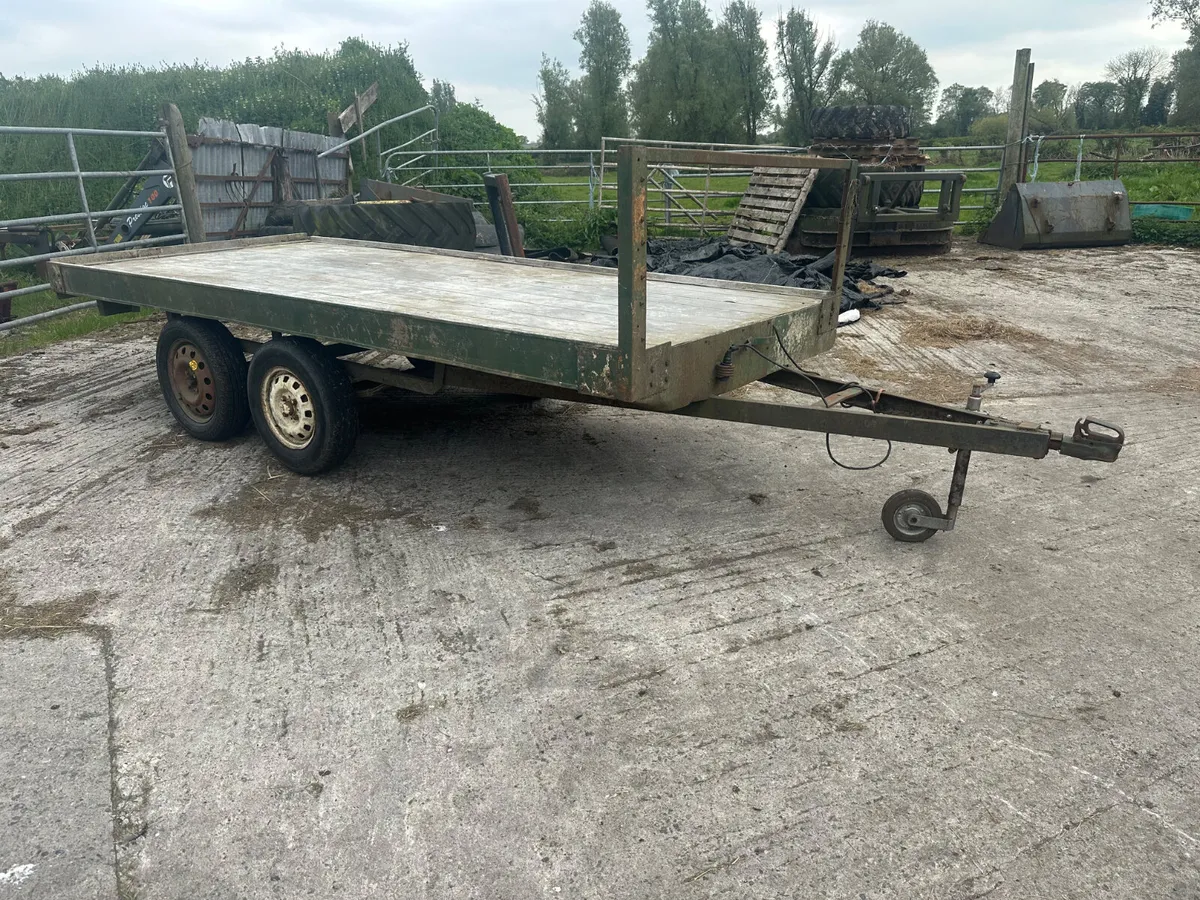 12’ Flat Trailer - Image 1