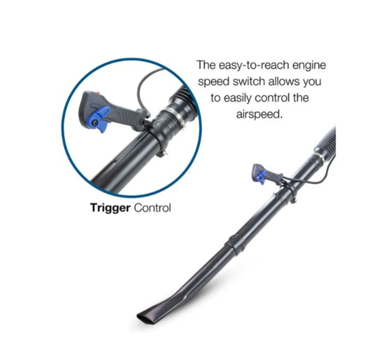 Hyundai 52cc 2-Stroke Backpack Petrol Leaf Blower - Image 4