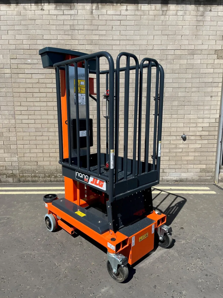 New JLG Nano 35 Electric Mast Lifts