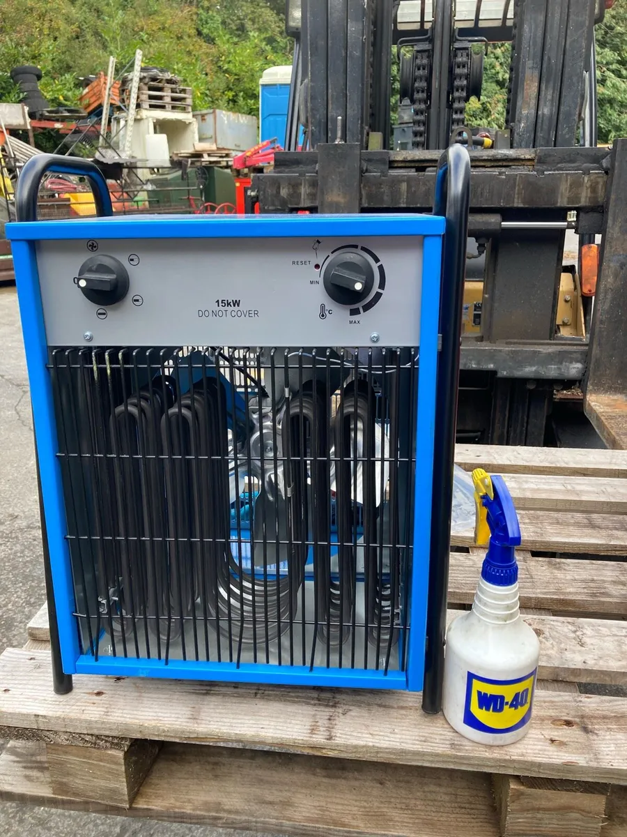 15 kw 3 phase Electric Space Heaters - Image 1