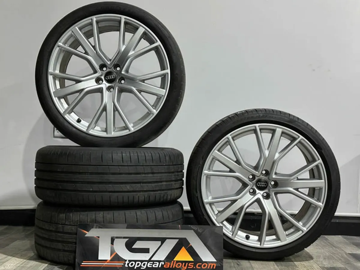 21" Genuine AUDI A7 S7 4K Alloy Wheels Tyres - Image 1