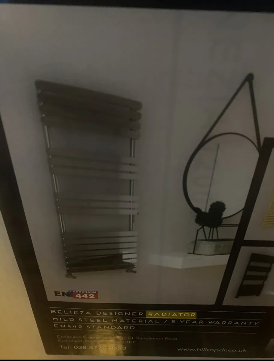 Designer Radiator (white) - Image 2