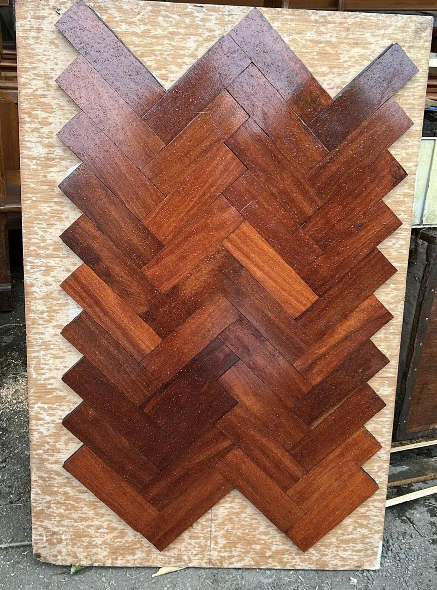 Parquet Teak Flooring - Image 1