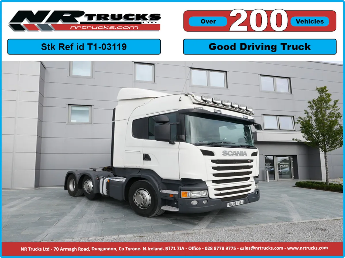 Scania R450 Highline 6x2 Midlift Auto Gearbox - Image 1