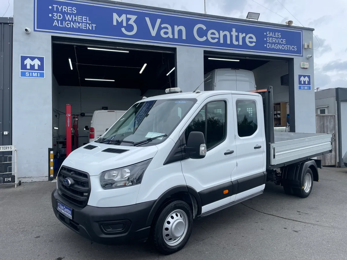 2021 Ford Transit Crewcab Twinwheel Dropside - Image 1