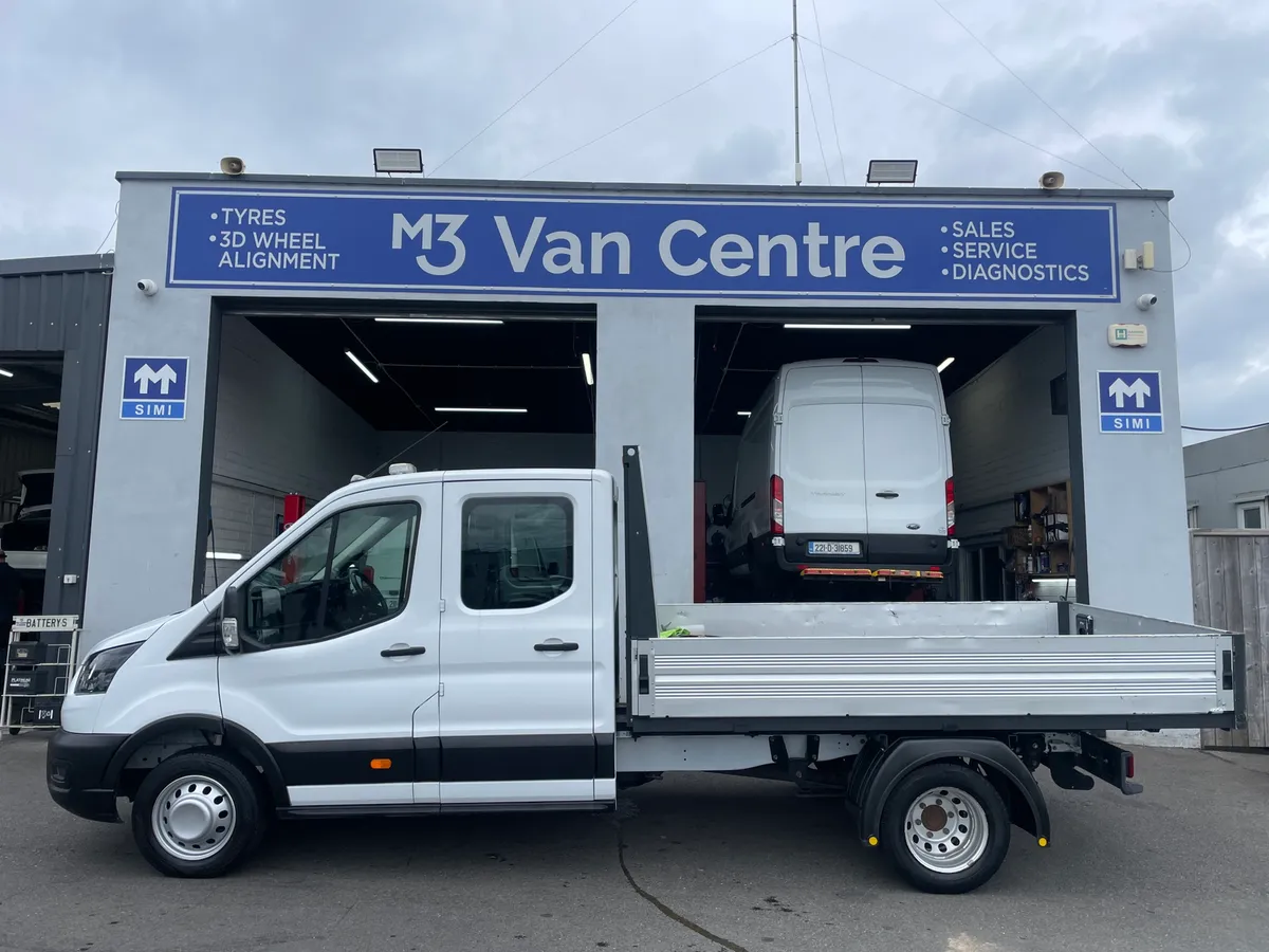 2021 Ford Transit Crewcab Twinwheel Dropside - Image 2