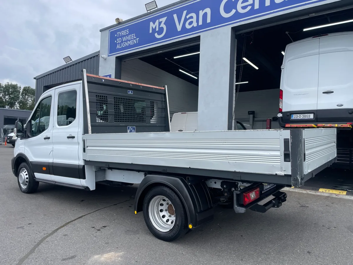 2021 Ford Transit Crewcab Twinwheel Dropside - Image 4