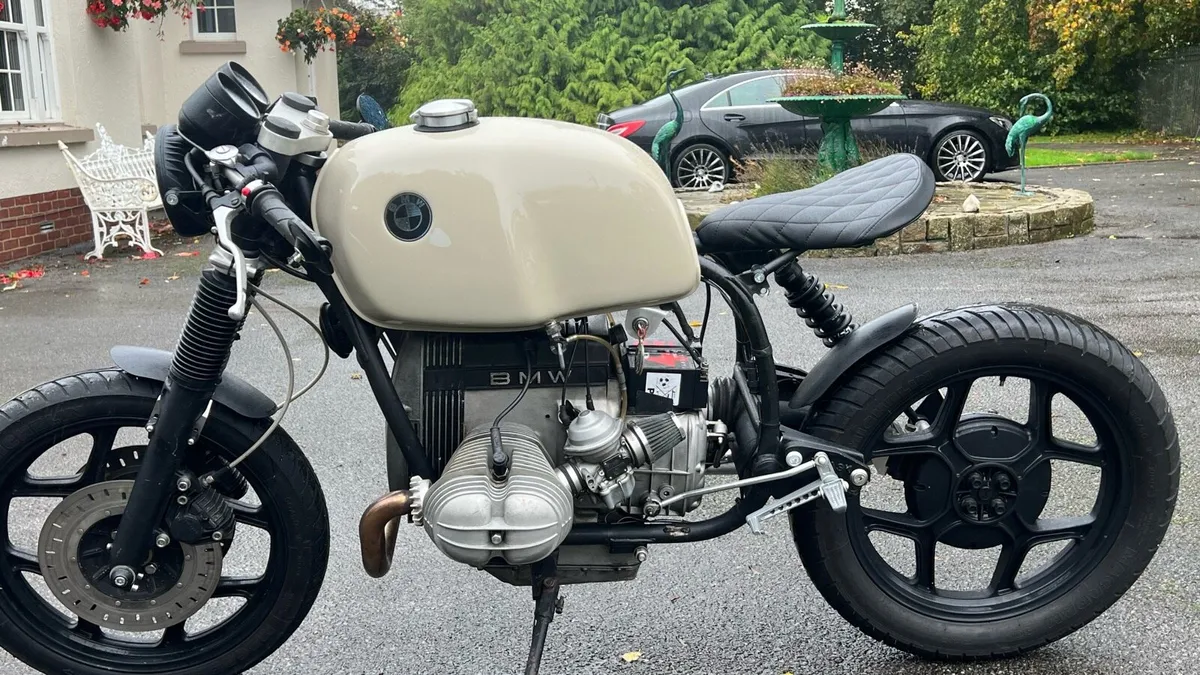 Bmw r65 cafe racer custom - Image 3