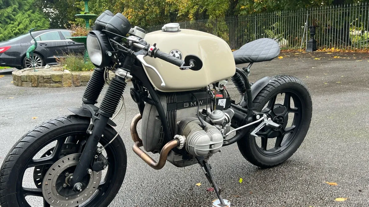 Bmw r65 cafe racer custom - Image 2