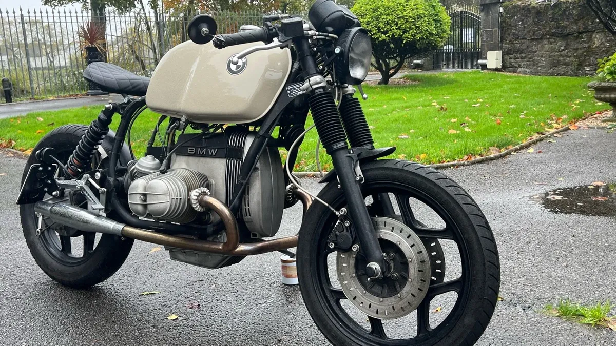 Bmw r65 cafe racer custom - Image 4